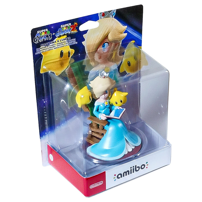 Nintendo Super Mario Galaxy Rosalina & Lumas Amiibo Figure