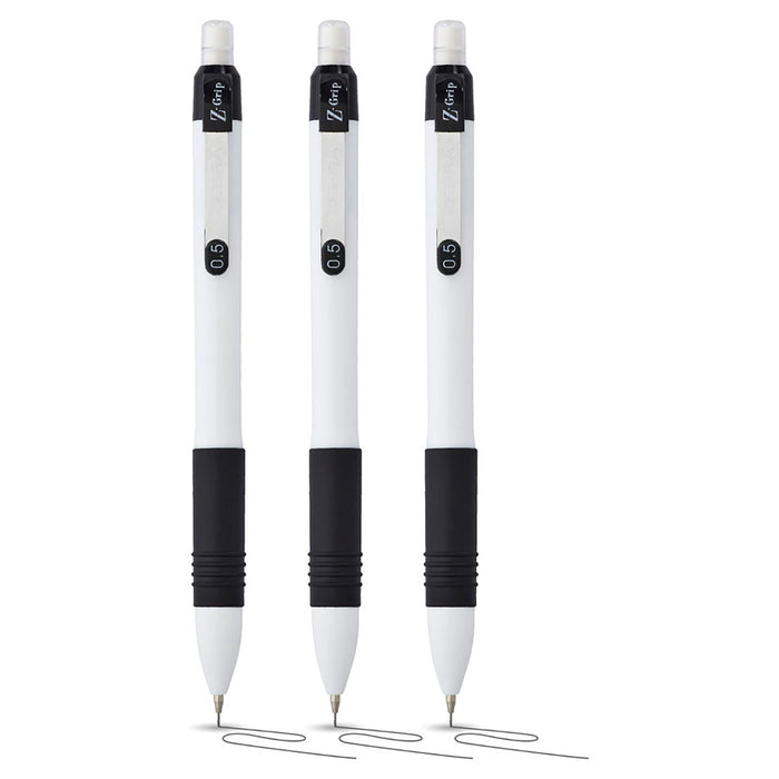 Z Grip Mechanical Pencil 0.5mm 3pk 