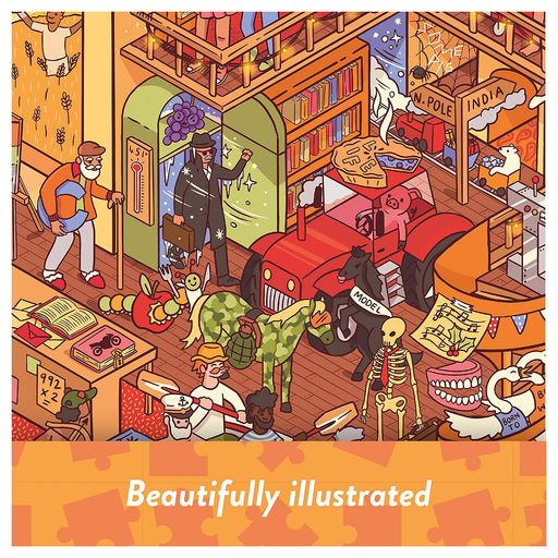 Mayhem at the Library 1000 Piece Jigsaw Puzzle 