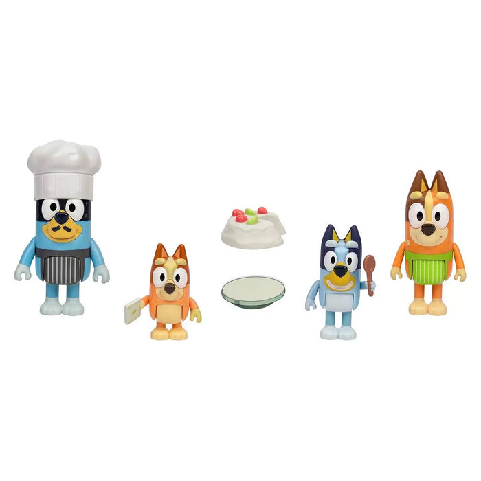 Bluey 'Pavlova' Figures (4 Pack)