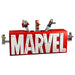 LEGO Marvel Logo & Minifigures Building Set