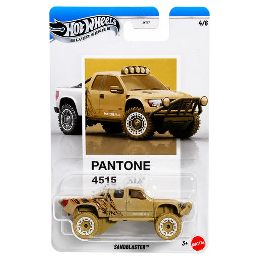 Hot Wheels Silver Series Pantone 4515 Sandblaster Car 4/6