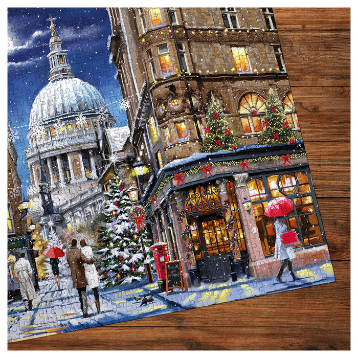Gibsons St Paul's at Christmas 1000 Piece Jigsaw Puzzle