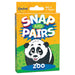 Snap and Pairs Zoo Card Game