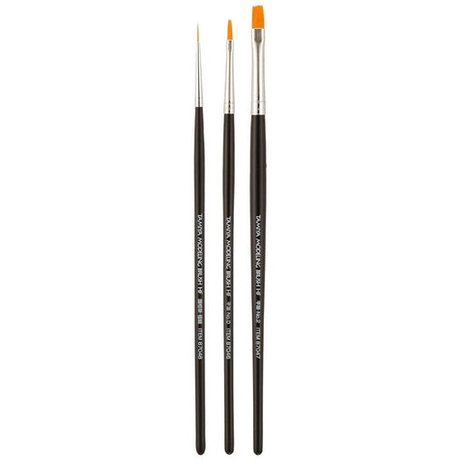 Tamiya Modelling Brush HF (High Finish) Standard Set (3 Pack)