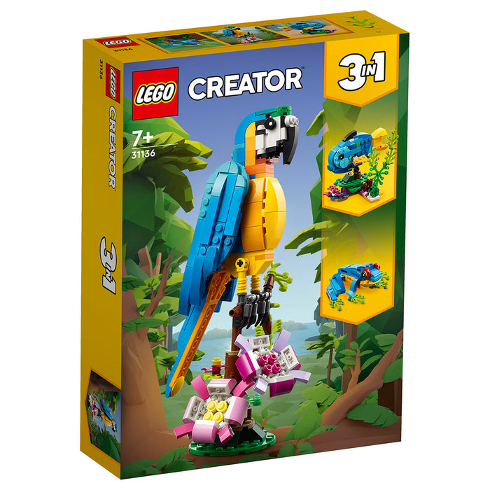 LEGO Creator Exotic Parrot 31136 Building Set