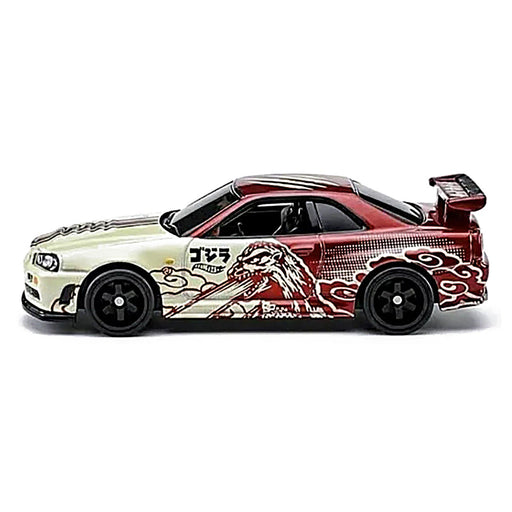 Hot Wheels Premium Pop Culture Godzilla Nissan Skyline GT-R (BNR34) Car