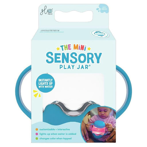 Glo Pals The Mini Sensory Play Jar Blue