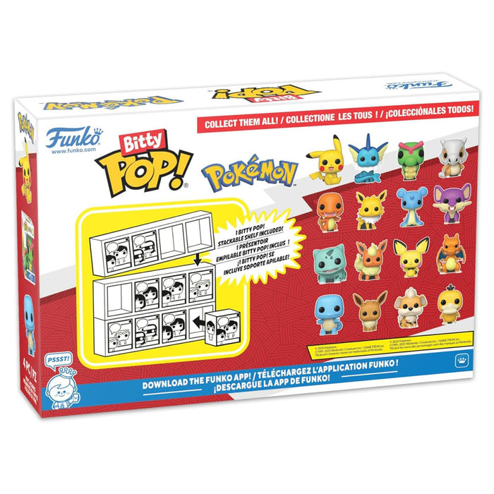 Funko Bitty Pop! Pokémon Mini Figures Series 4 (4 Pack)