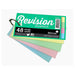 Silvine Revision Study 48 Cards with Assorted Coloured Sections and Ring Binder 