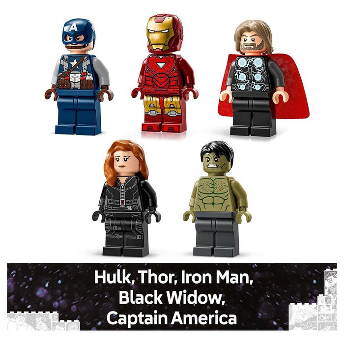 LEGO Marvel Logo & Minifigures Building Set