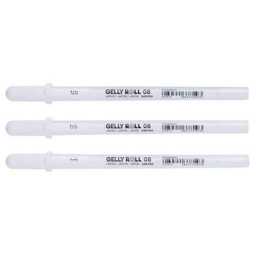 Sakura Gelly Roll set Bright White medium 3 pens