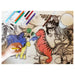 Funny Mat Jurassic Age Colouring Protection Mat