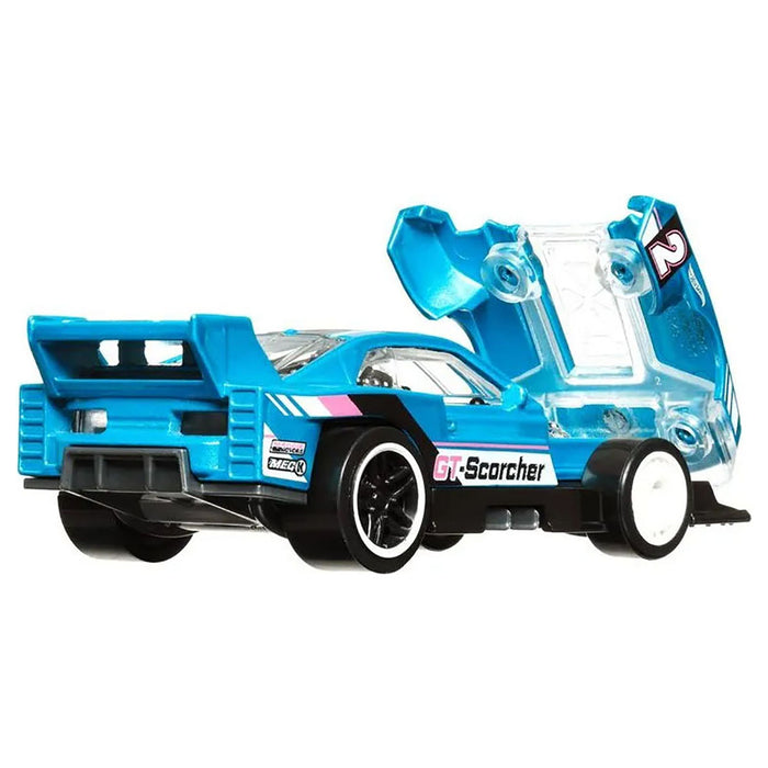 Hot Wheels Pull-Back Speeders GT Scorcher Car