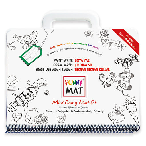 Funny Mat Mini Funny Mat Set Washable Colouring Book
