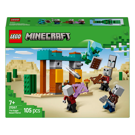 LEGO Minecraft The Illager Desert Patrol Building Set