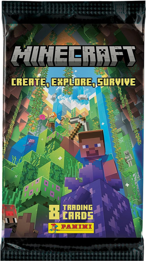 Panini Minecraft 'Create, Explore, Survive' Trading Card Collection Blaster Pack