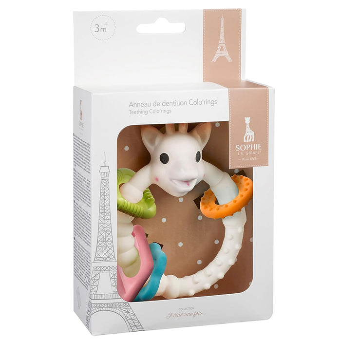 Sophie La Girafe Teething Colo' Rings