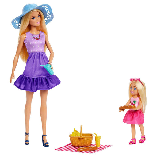 Barbie Malibu & Chelsea Sister Picnic Playset