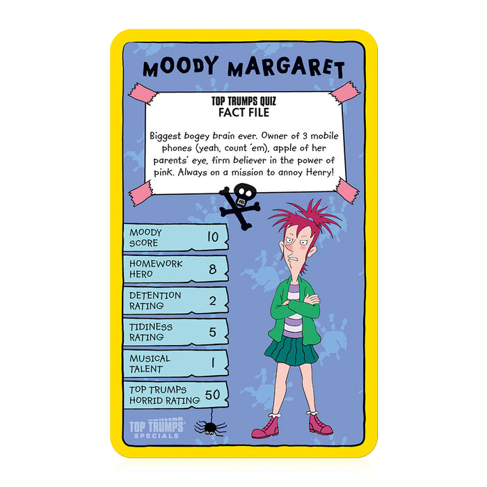 Horrid Henry Top Trumps Specials Card Game