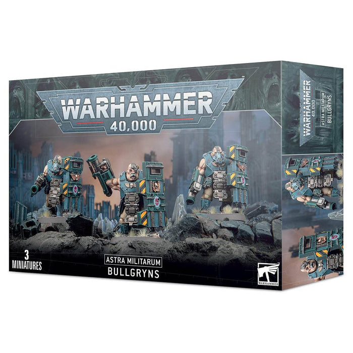 Warhammer 40,000 Astra Militarum: Bullgryns Miniatures Set