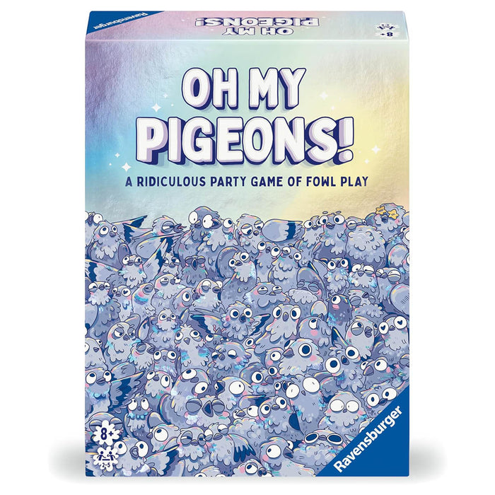 Oh My Pigeons! Party Game & Free Pigeon Plush Bag Clip