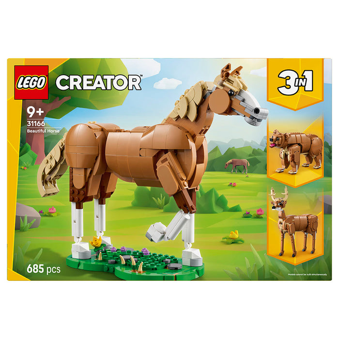 LEGO Creator 3 in 1 Beautiful Horse Building Set