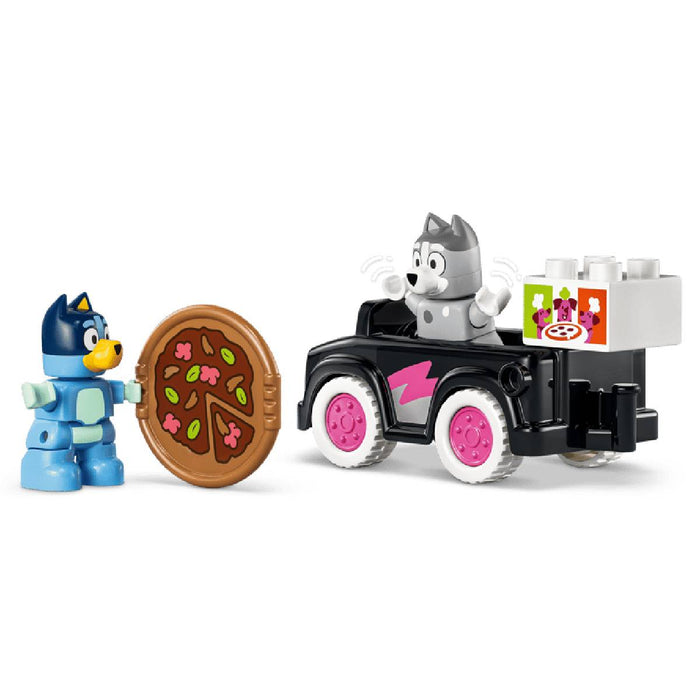 LEGO Duplo Bluey Pizza Girls with Muffin and Bluey Building Set