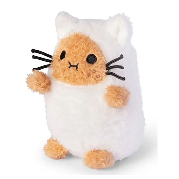 Noodoll White Kitty Ricespud Mini Sitting Plush