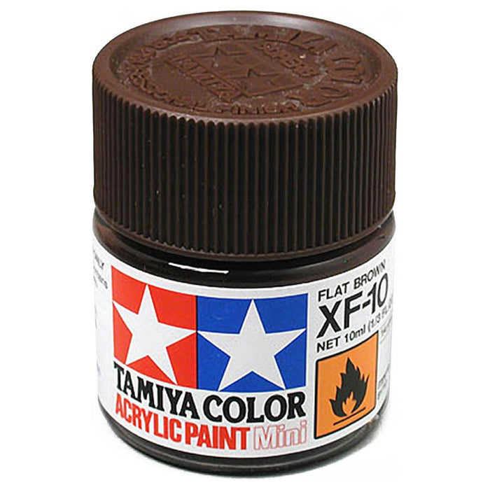 Tamiya Color Acrylic Paint Mini XF-10 Flat Brown