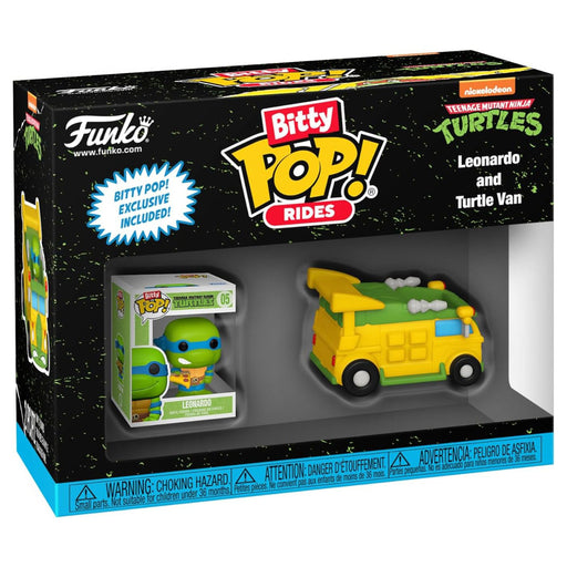 Funko Pop! Rides: Teenage Mutant Ninja Turtles: Leonardo and Turtle Van