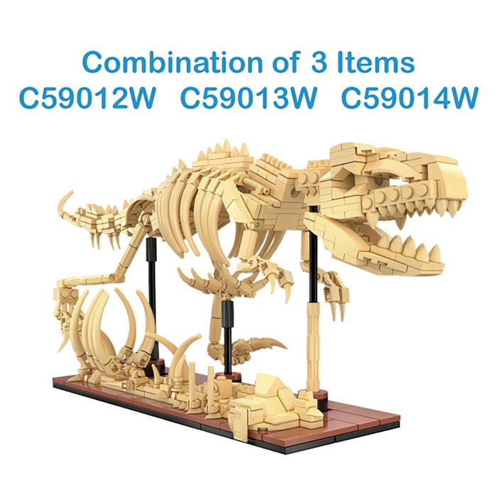 CaDA Dinosaur Fossils Building Set