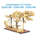 CaDA Dinosaur Fossils Building Set