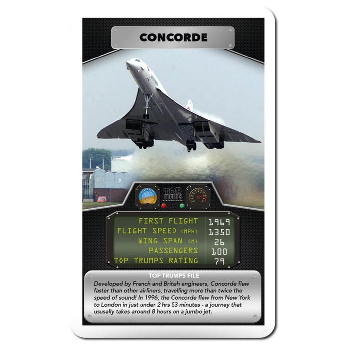 Planes Top Trumps Classics Card Game
