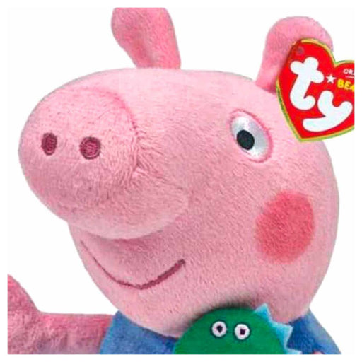 Ty Beanies Peppa Pig George 15cm Plush