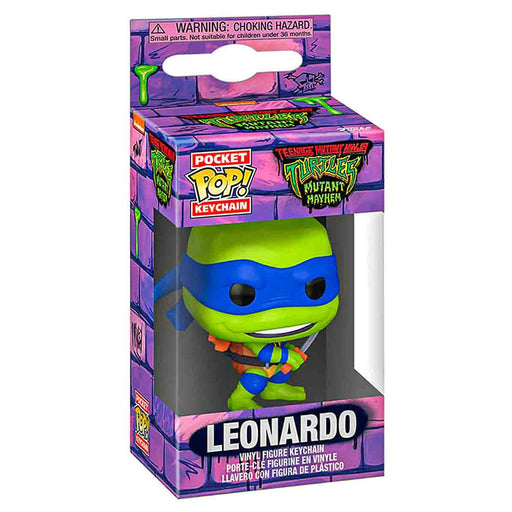 Funko Pop! Pocket Keychain: Teenage Mutant Ninja Turtles: Mutant Mayhem: Leonardo Vinyl Figure