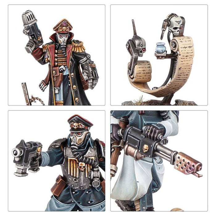 Warhammer 40,000 Astra Militarum: Krieg Command Squad Miniatures Set