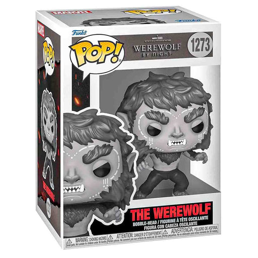 Funko Pop! Marvel:Werewolf by Night: The Werewolf Bobble-Head Figure #1273