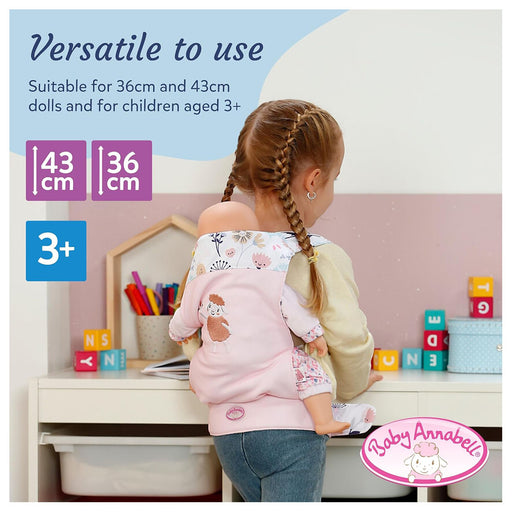 Baby Annabell Baby Carrier Flower