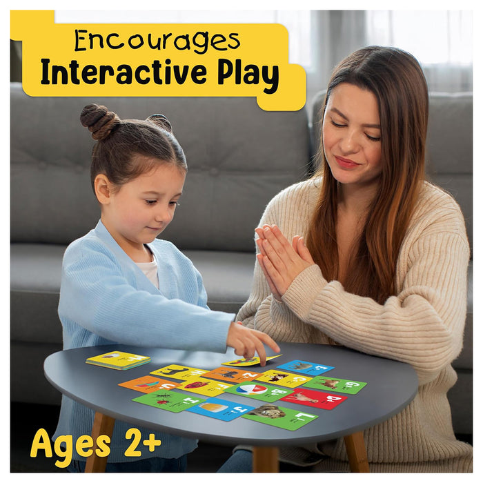 First 100 Alphabet Matching Card Game