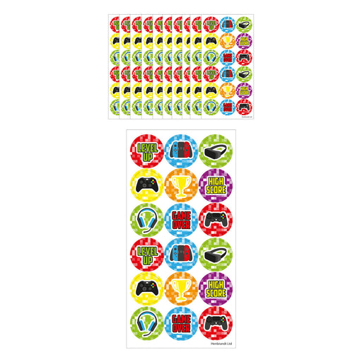 Henbrandt Large Gamer Stickers