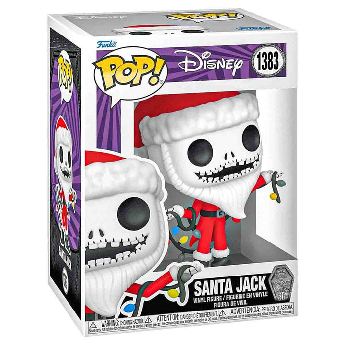 Funko Pop! Disney: The Nightmare Before Christmas 30th Anniversary: Santa Jack Vinyl Figure #1383