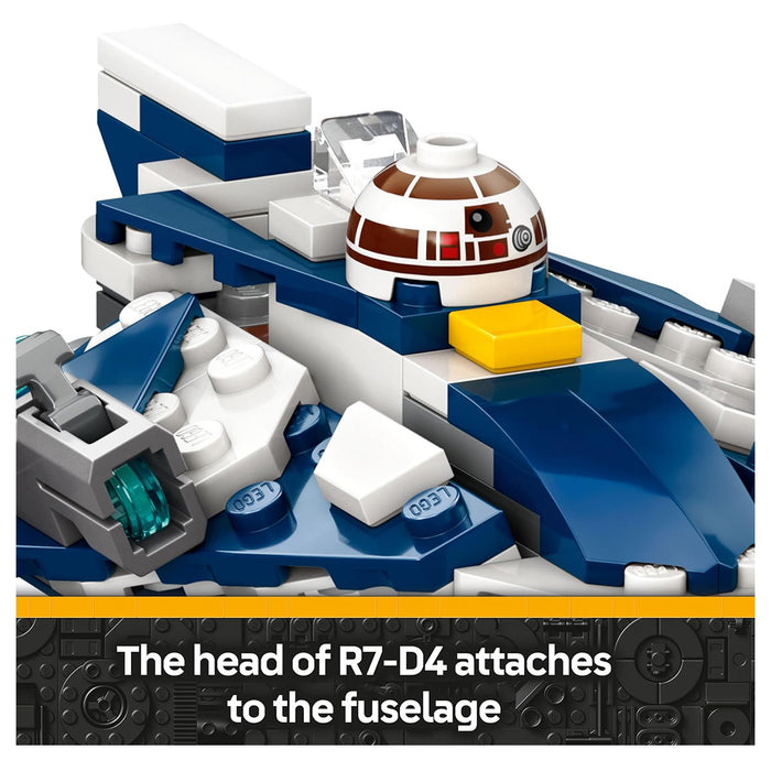 LEGO Star Wars Plo Koon's Jedi Starfighter Microfighter 75400 Building Set