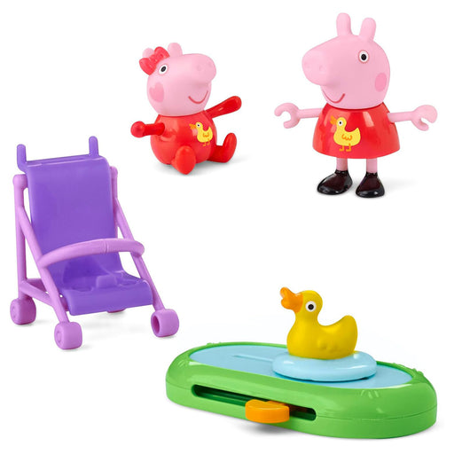 Peppa Pig Peppa & Evie's Park Fun Figure Set
