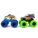 Hot Wheels Monster Trucks Demolition Doubles: Piran-Ahhh vs Haul Y'All 1:64 Vehicles