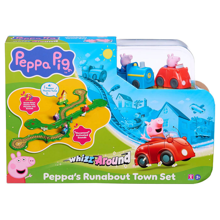 Peppa Pig Whizz-Around Peppa’s Runabout Town Set