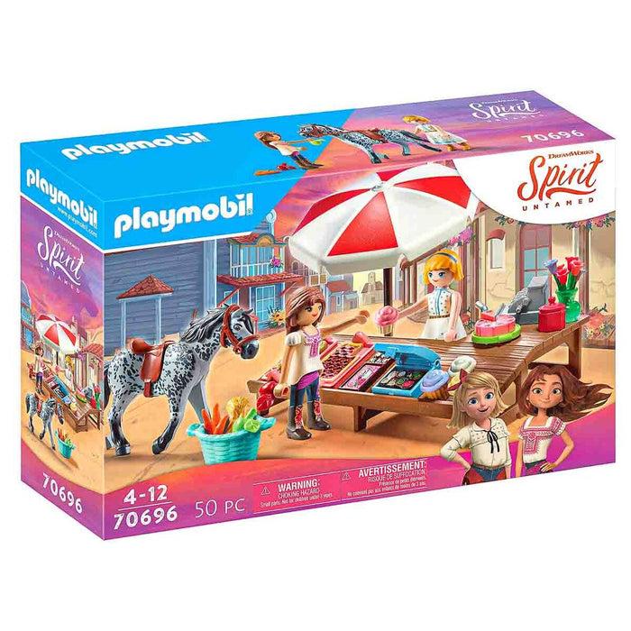 Playmobil DreamWorks Spirit Untamed: Miradero Candy Stand Playset
