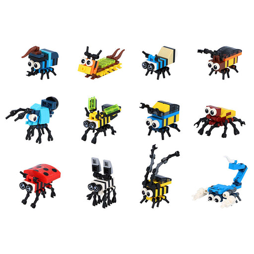 Henbrandt The World of Insects 12-in-1 Blocks (styles vary)