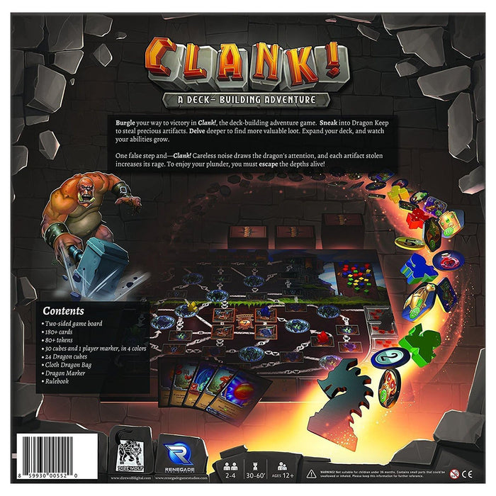 Clank!: A Deck-Building Adventure Board Game