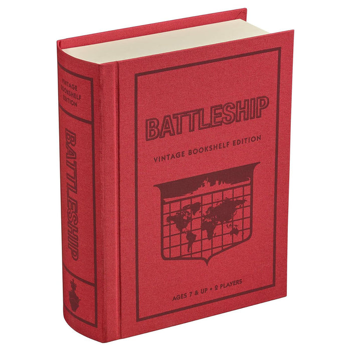 Battleship Vintage Bookshelf Edition Board Game